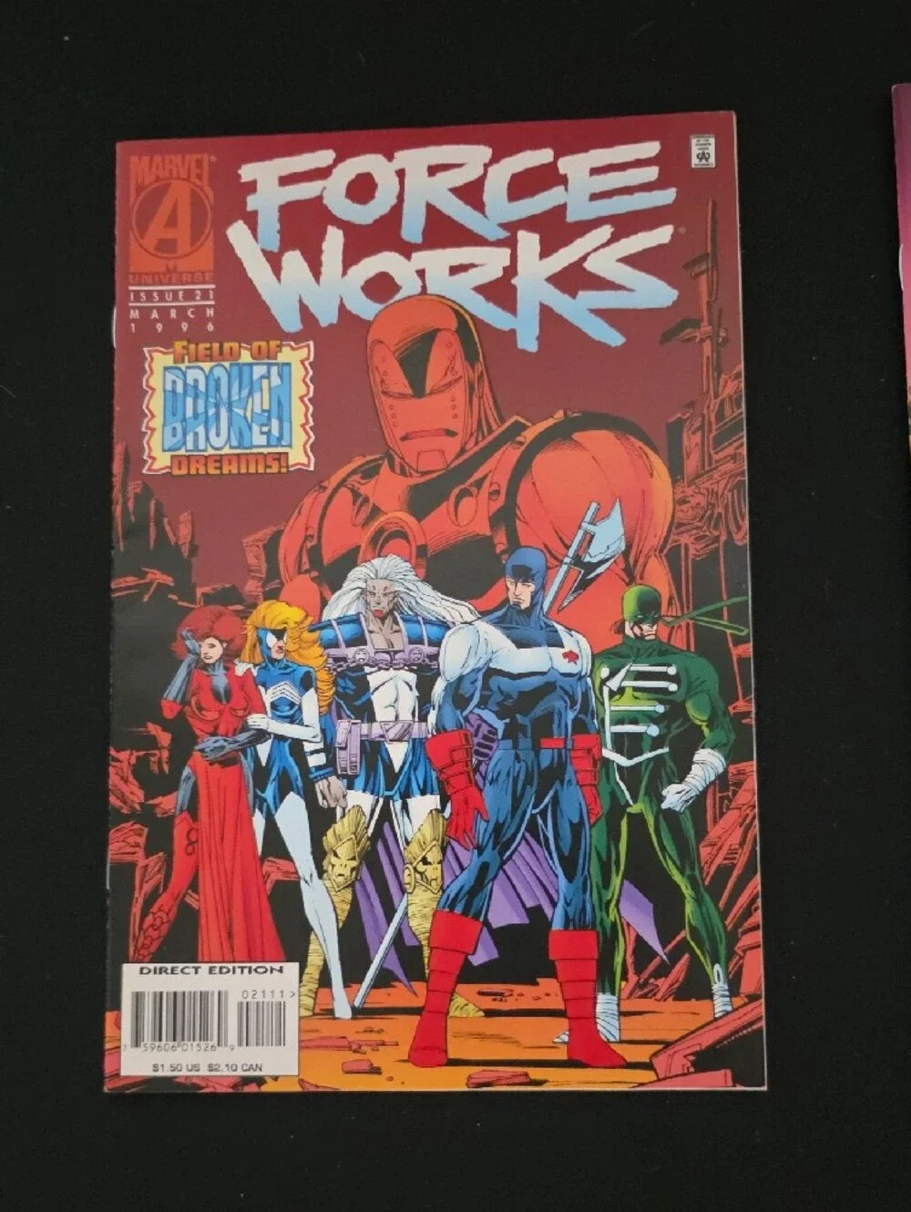 Force Works & Fantastic Force Comic Book Set Of 3